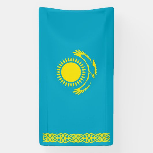 Flagge Kasachstan Banner (Vertikal)