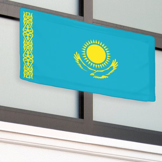 Flagge Kasachstan Banner (Äußeres Gebäude)