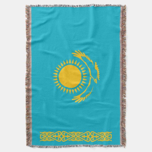 Flagge Kasachstan Decke (Vorderseite Vertikal)