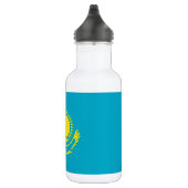 Flagge Kasachstan Edelstahlflasche (Rechts)