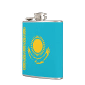 Flagge Kasachstan Flachmann (Links)