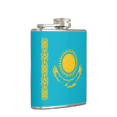 Flagge Kasachstan Flachmann (Rechts)