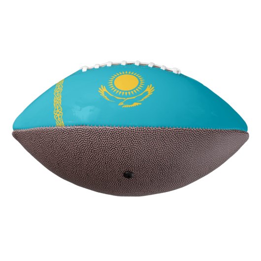 Flagge Kasachstan Football (Gedreht 270)
