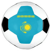 Flagge Kasachstan Fußball (Gedreht)