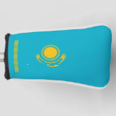 Flagge Kasachstan Golf Headcover (Vorderseite)