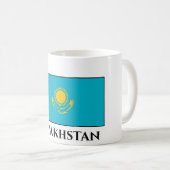 Flagge Kasachstan Kaffeetasse (VorderseiteRechts)