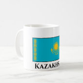 Flagge Kasachstan Kaffeetasse (Vorderseite Links)
