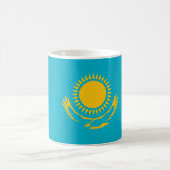 Flagge Kasachstan Kaffeetasse (Mittel)