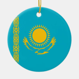 Flagge Kasachstan Keramik Ornament