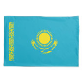 Flagge Kasachstan Kissenbezug (Rückseite)