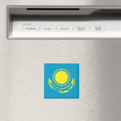 Flagge Kasachstan Magnet (In Situ (Geschirrspüler))