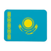 Flagge Kasachstan Magnet (Horizontal)