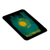 Flagge Kasachstan Magnet (Rechte Seite)