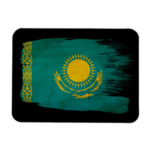 Flagge Kasachstan Magnet
