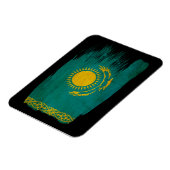 Flagge Kasachstan Magnet (Linke Seite)