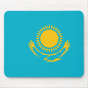 Flagge Kasachstan Mousepad