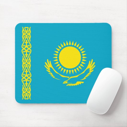Flagge Kasachstan Mousepad (Mit Mouse)