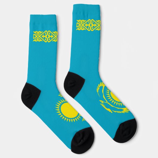 Flagge Kasachstan Socken (Rechts)