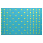 Flagge Kasachstan Stoff (Fat Quarter (45,7 x 55,9 cm))