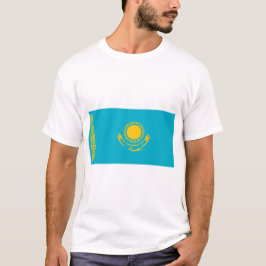 Flagge Kasachstan T-Shirt