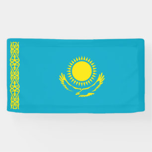 Flagge Kasachstans Banner