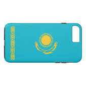 Flagge Kasachstans Case-Mate iPhone Hülle (Rückseite (Horizontal))