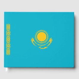 Flagge Kasachstans Gästebuch