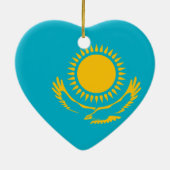 Flagge Kasachstans, Kasachstan Keramik Ornament (Hinten)