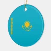 Flagge Kasachstans Keramik Ornament (Links)
