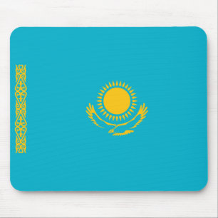 Flagge Kasachstans Mousepad