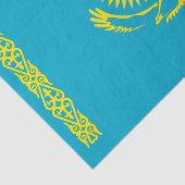 Flagge Kasachstans Seidenpapier (Ausschnitt)