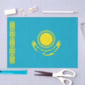 Flagge Kasachstans Seidenpapier (Handwerk)