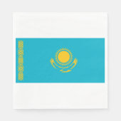 Flagge Kasachstans Serviette (Vorderseite)
