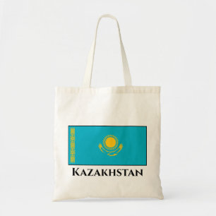 Flagge Kasachstans Tragetasche
