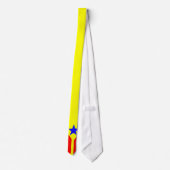 Flagge Katalanischer Estelada Krawatte (Rückseite)