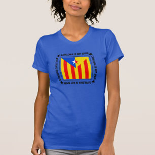 Flagge Katalanischer Estelada T-Shirt