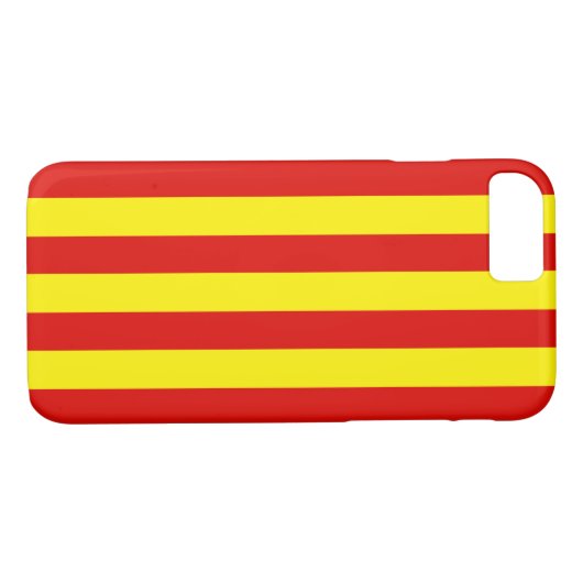 Flagge Kataloniens Case-Mate iPhone Hülle (Rückseite (Horizontal))