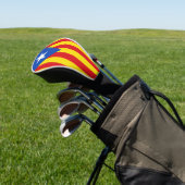 Flagge Kataloniens Golf Headcover (In SItu)