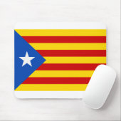 Flagge Kataloniens Mousepad (Mit Mouse)