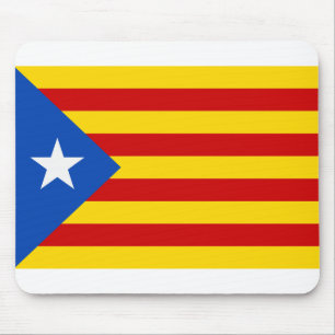 Flagge Kataloniens Mousepad