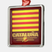 Flagge Kataloniens Ornament Aus Metall (Links)