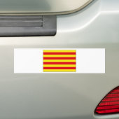 Flagge Kataloniens (Spanien) Autoaufkleber (Auf Auto)