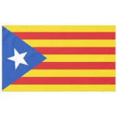 Flagge Kataloniens Tischdecke (Vorderseite (Horizontal))