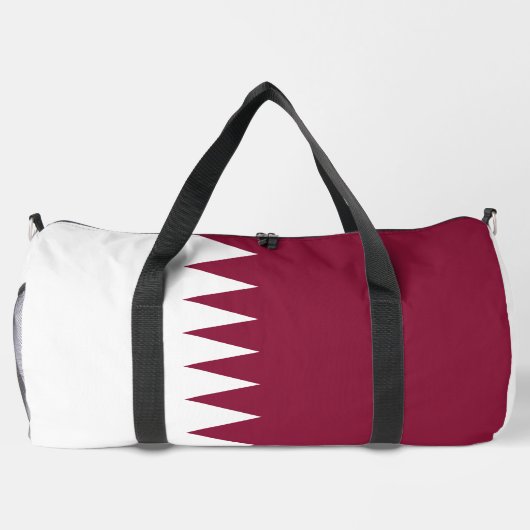 Flagge Katars ع ل م ق ط ر Duffle Bag (Rückseite)