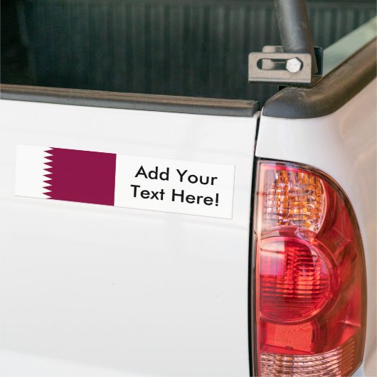 Flagge Katars Autoaufkleber (Auf Lkw)