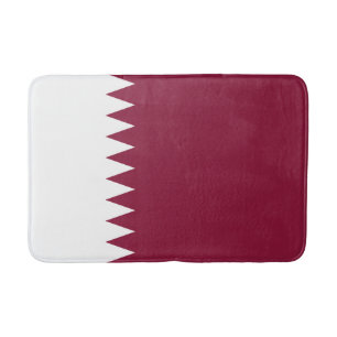 Flagge Katars Badematte