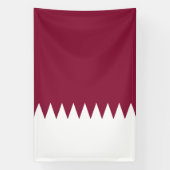 Flagge Katars Banner (Vertikal)