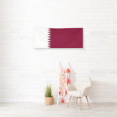 Flagge Katars Banner (Insitu)