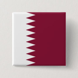 Flagge Katars Button
