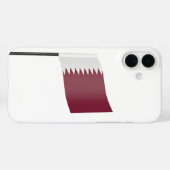 Flagge Katars Case-Mate iPhone Hülle (Rückseite (Horizontal))